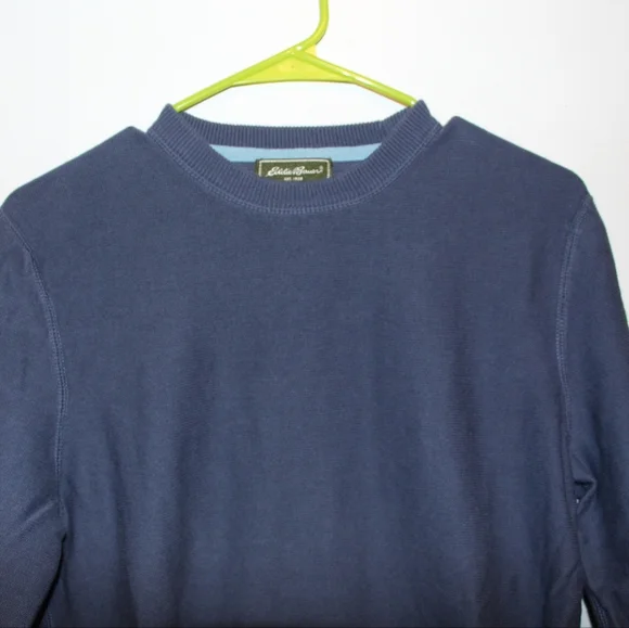 Men's Blue Eddie Bauer Sweater - Picture 3 of 6